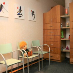 Vorwarten Vorwartebereich HNO-Praxis Straub Hockenheim